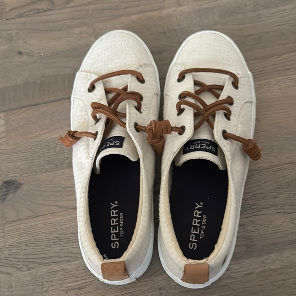 Women’s Sperry White Casual Sneakers